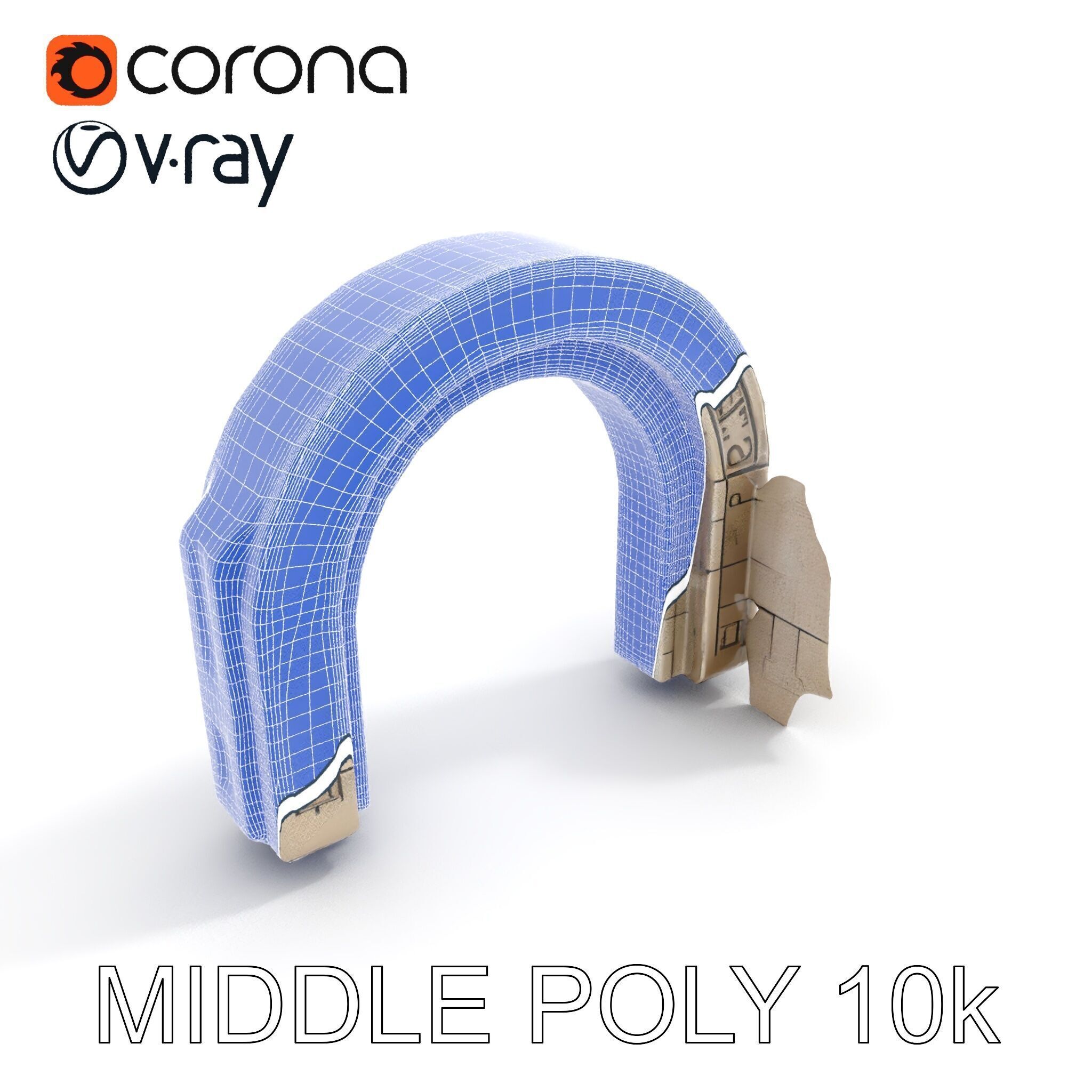 Ancient Stone Archway model pack Low-poly 3D model_24