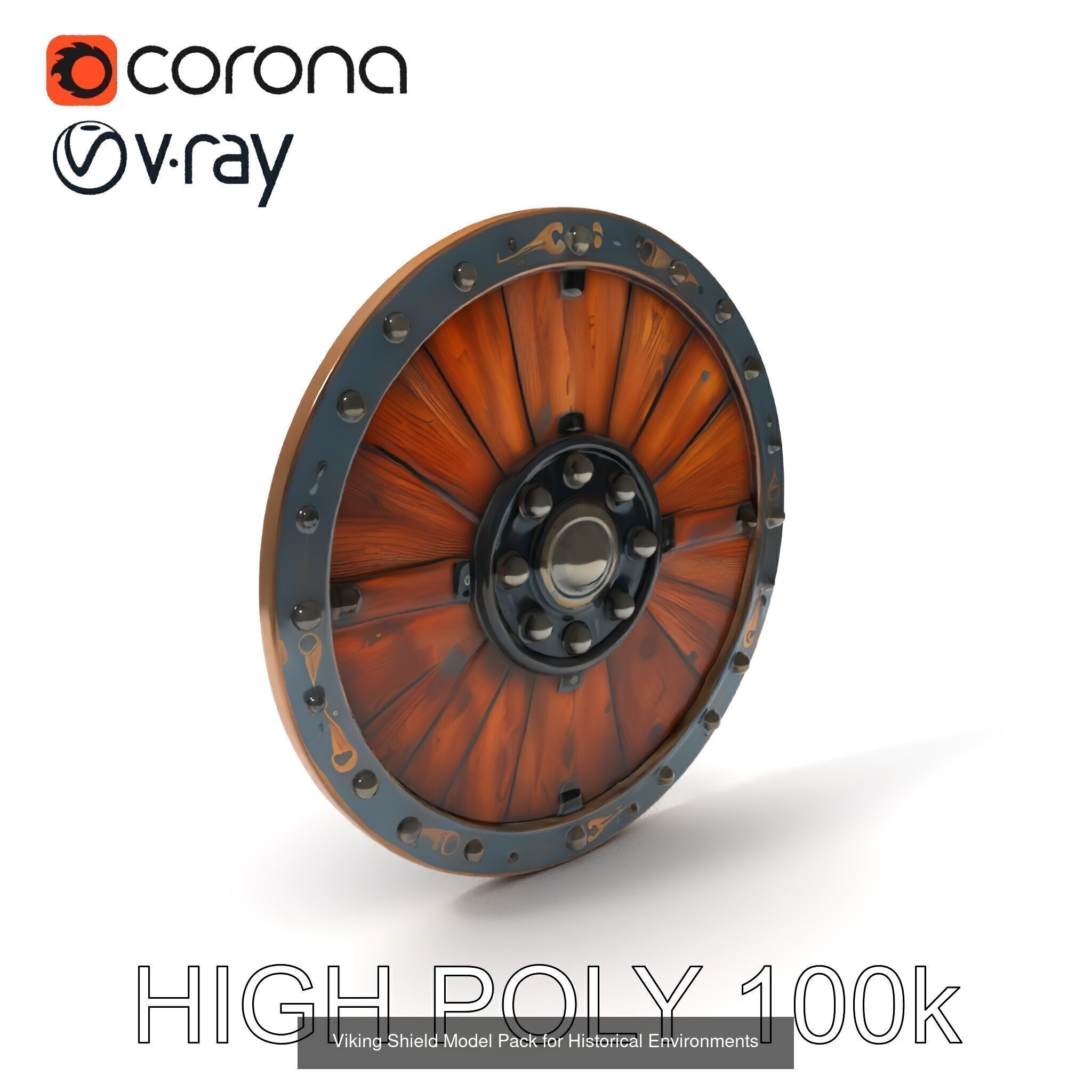 Medieval Shield Model Collection _16