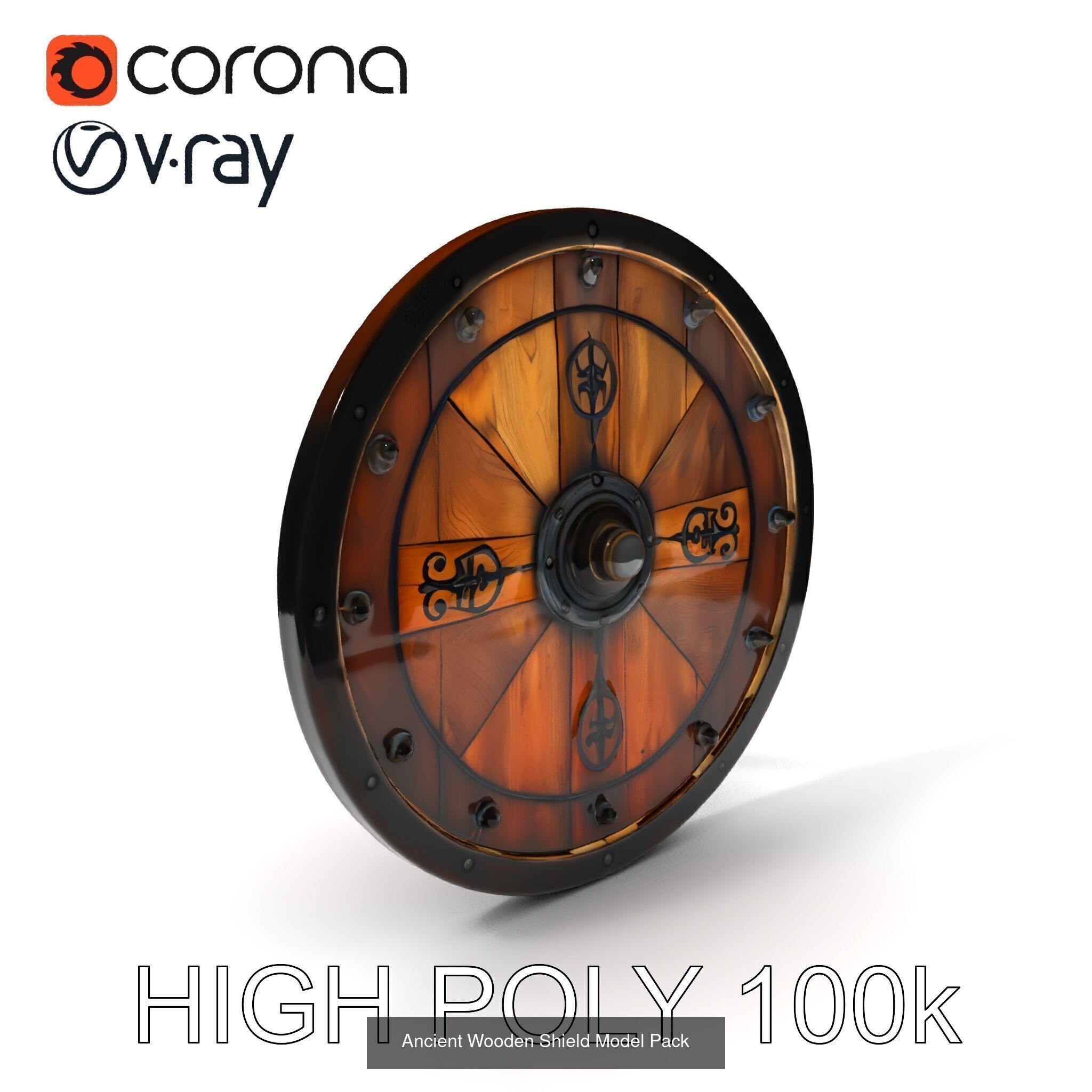 Medieval Shield Model Collection _11