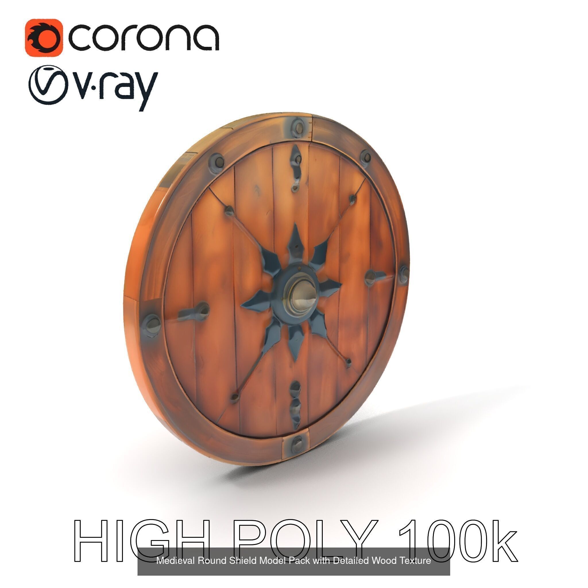 Medieval Shield Model Collection _17