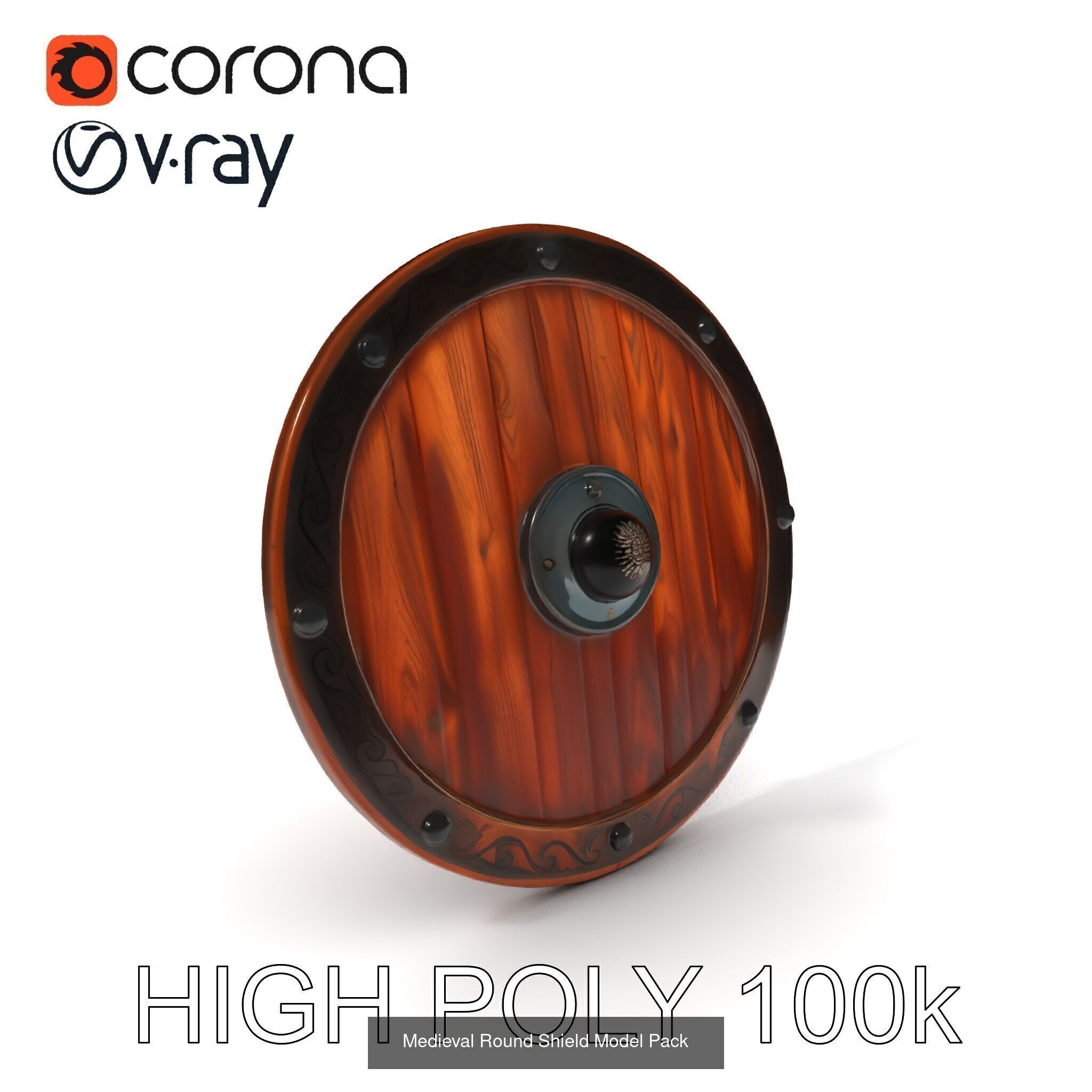 Medieval Shield Model Collection _15