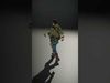 Military Tactical Soldier Rigged and Animated D Model Low-poly 3D model_2