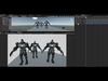 Brutal Black Symbiote Warrior 3D Character Low-poly 3D model_1