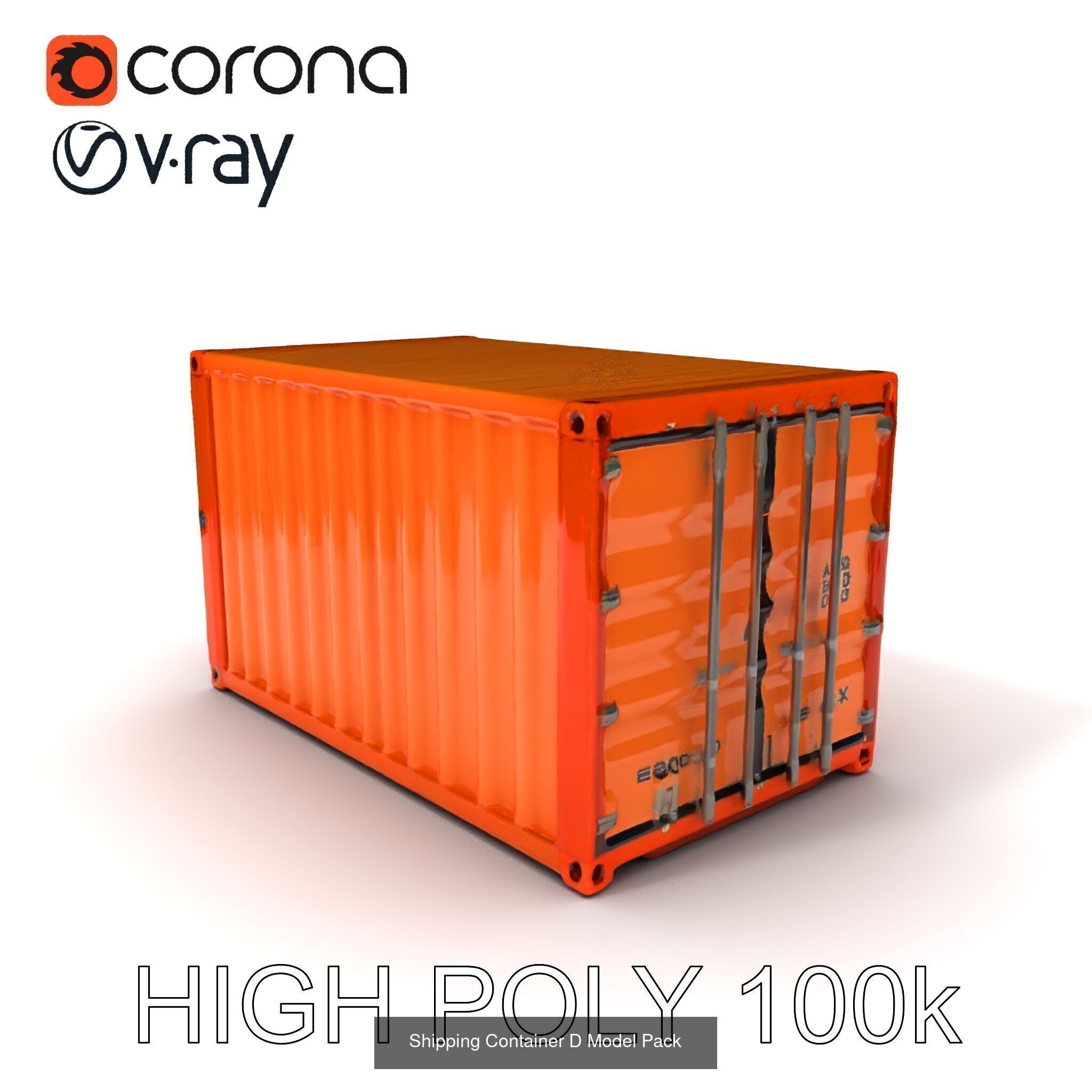 Comprehensive Shipping Container 3D Model Collection _11