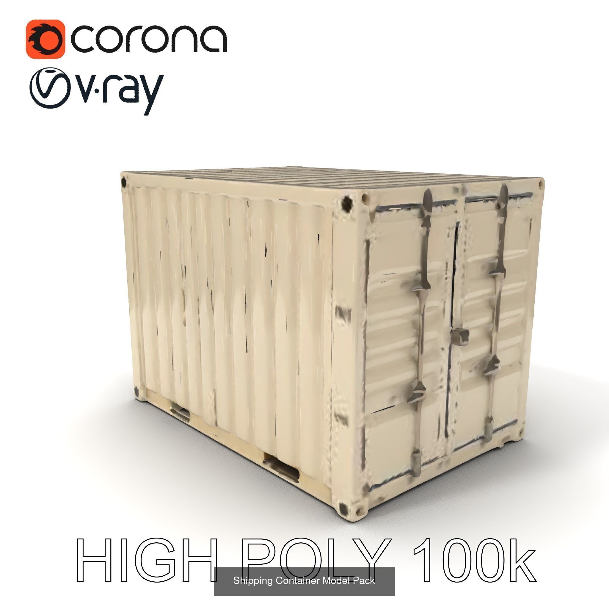 Comprehensive Shipping Container 3D Model Collection _14