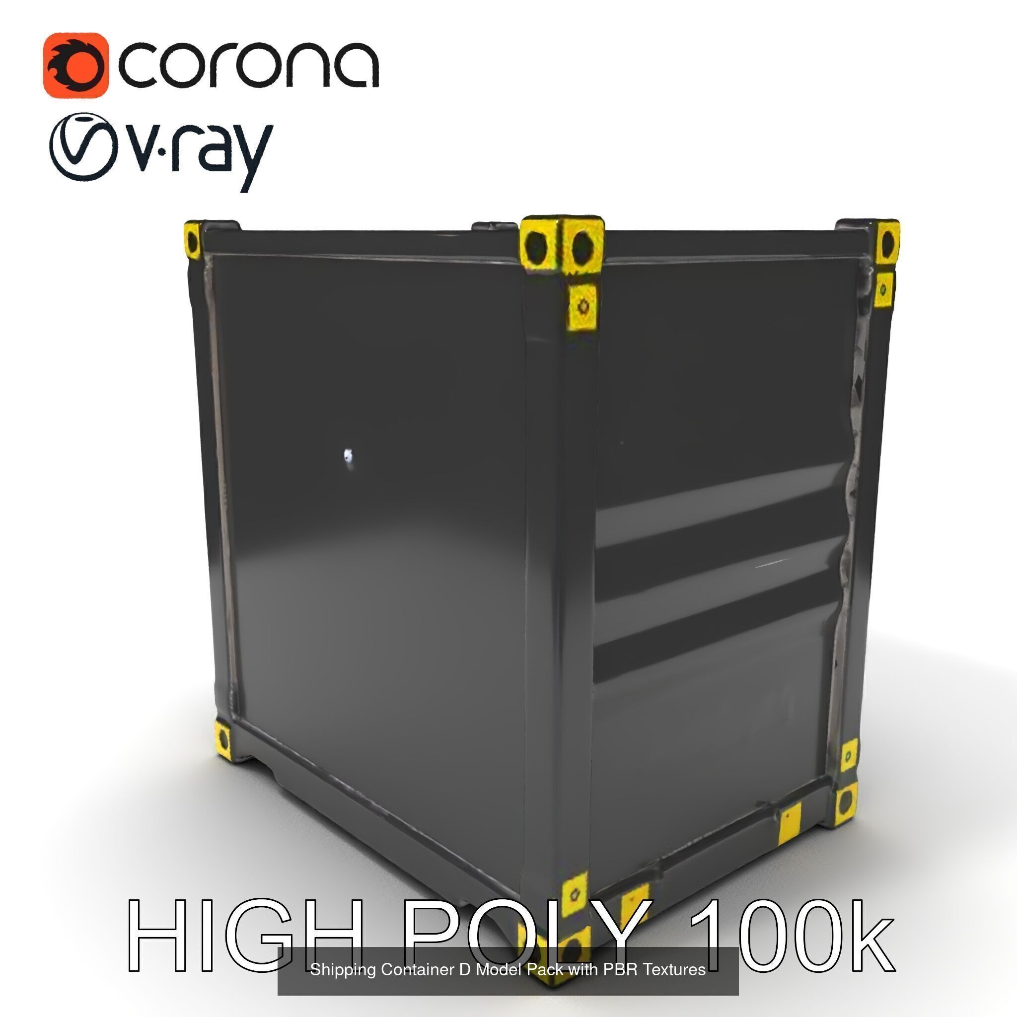 Comprehensive Shipping Container 3D Model Collection _8
