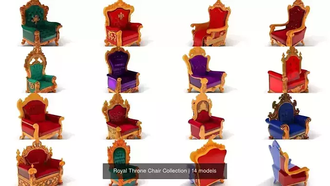 Royal Throne Chair Collection 