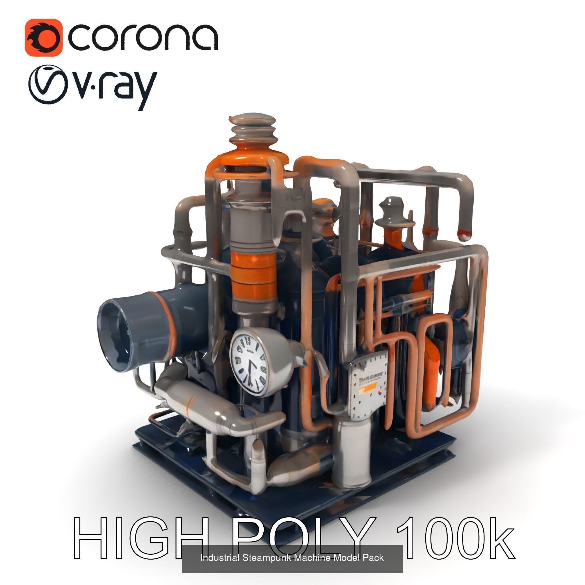 Comprehensive Industrial 3D Model Pack 3D Model Collection_20