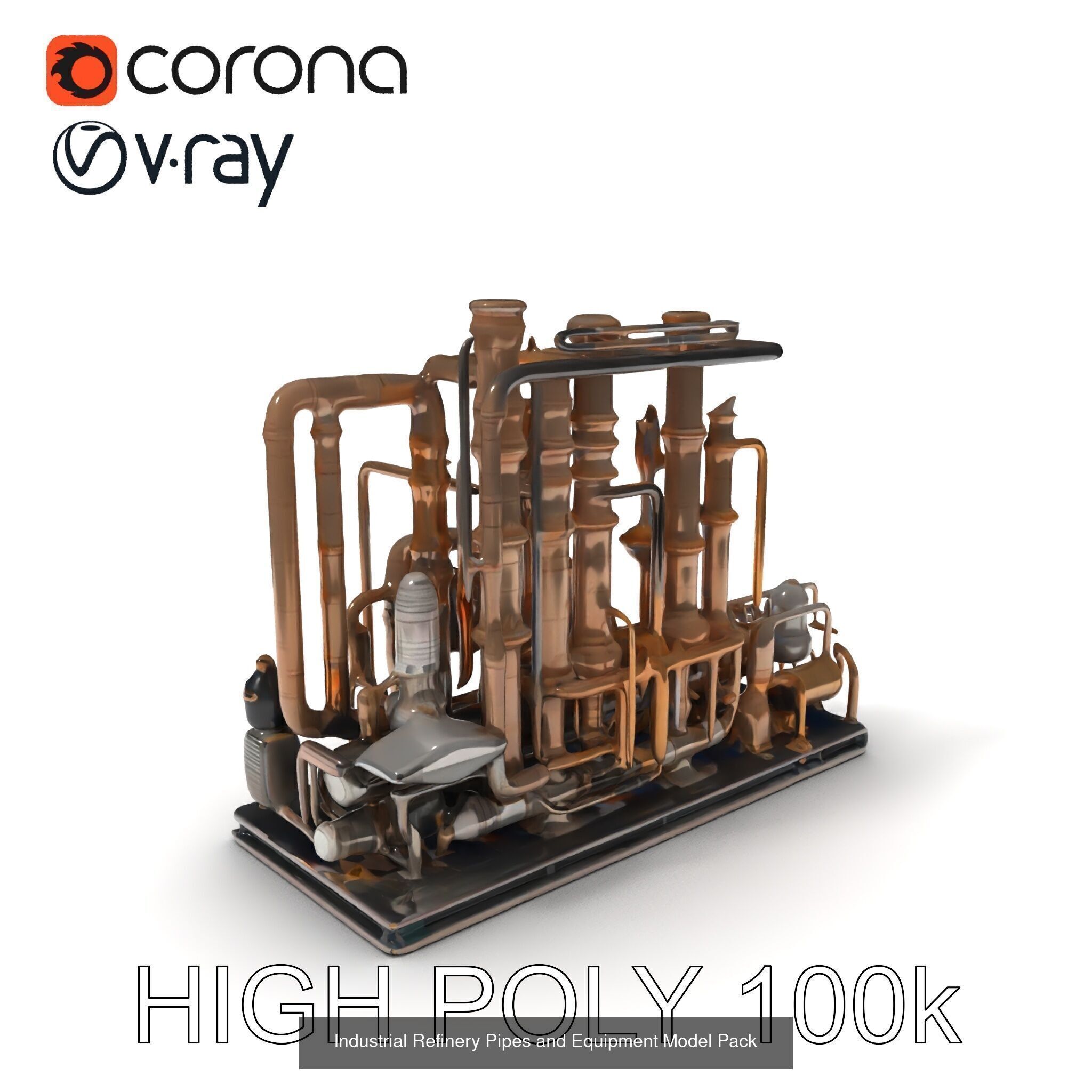 Comprehensive Industrial 3D Model Pack 3D Model Collection_13