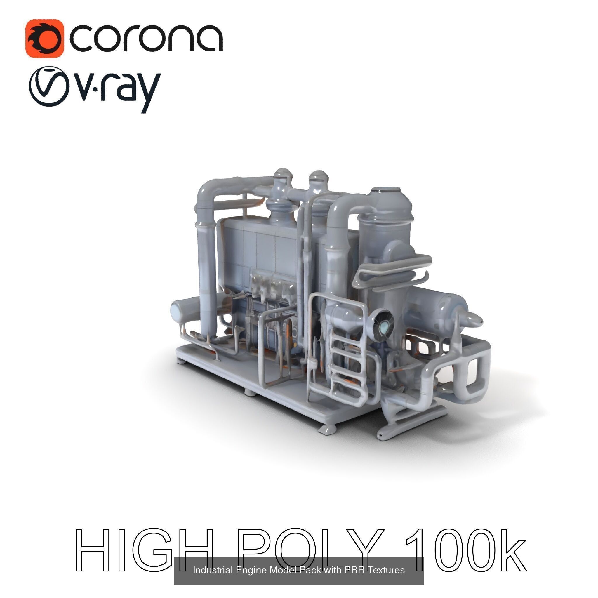 Comprehensive Industrial 3D Model Pack 3D Model Collection_15