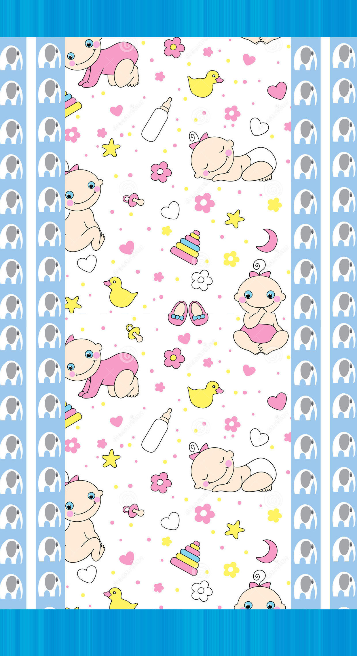 diapers teddy bear paper lantern 3D model_6