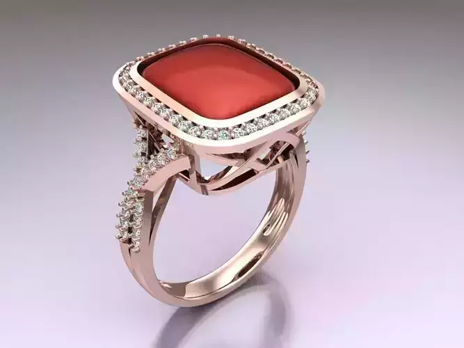 Rectangular Stone Rings - Womens Rings - N742400