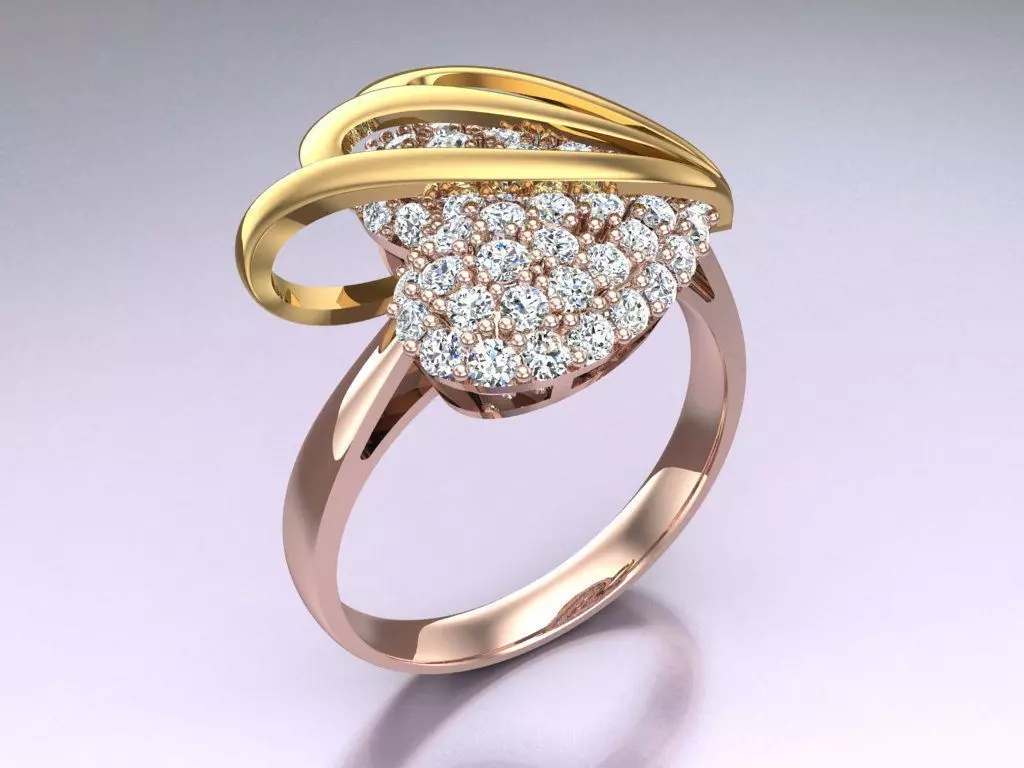 Heart Ring - Womens Rings - N752828 3D print model