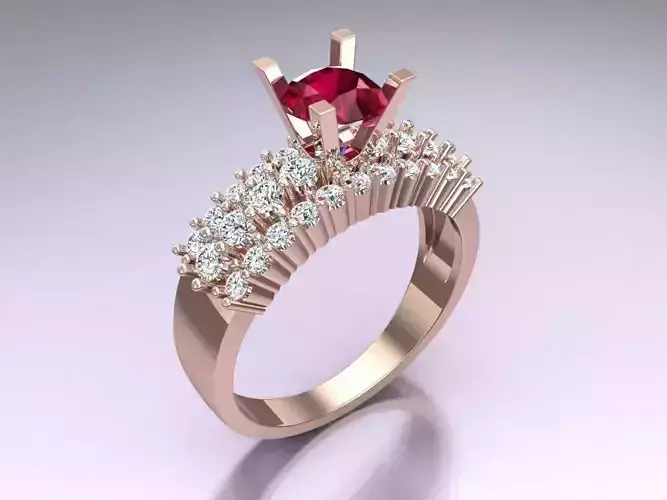 Diamond Ring - Womens Rings - N752039