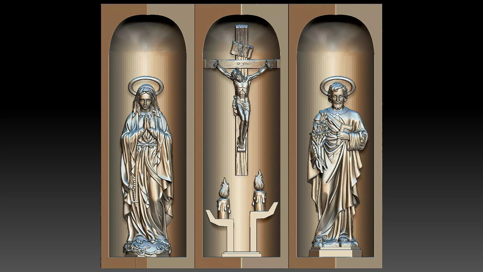 small Altar 3D print model