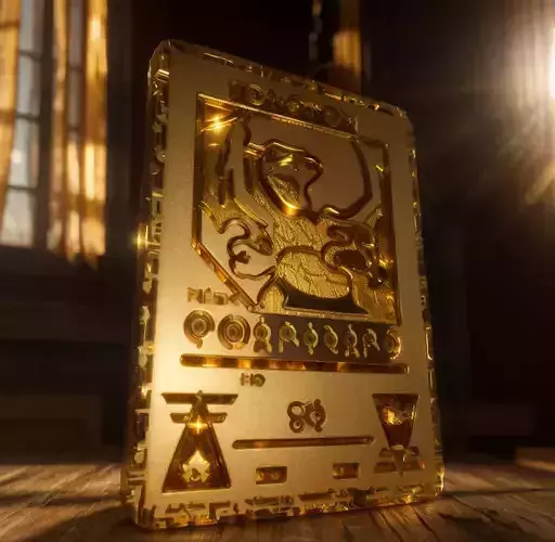  Ancient Charizard 3D Pokemon Card STL with Custom Display Stand