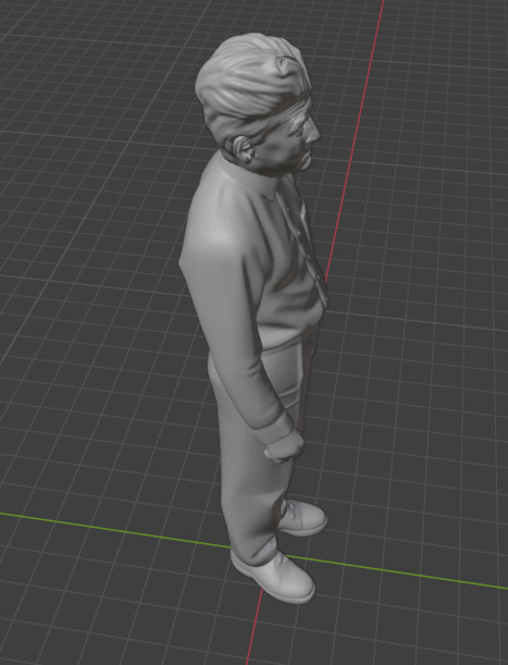 David Lynch 3D print model_26