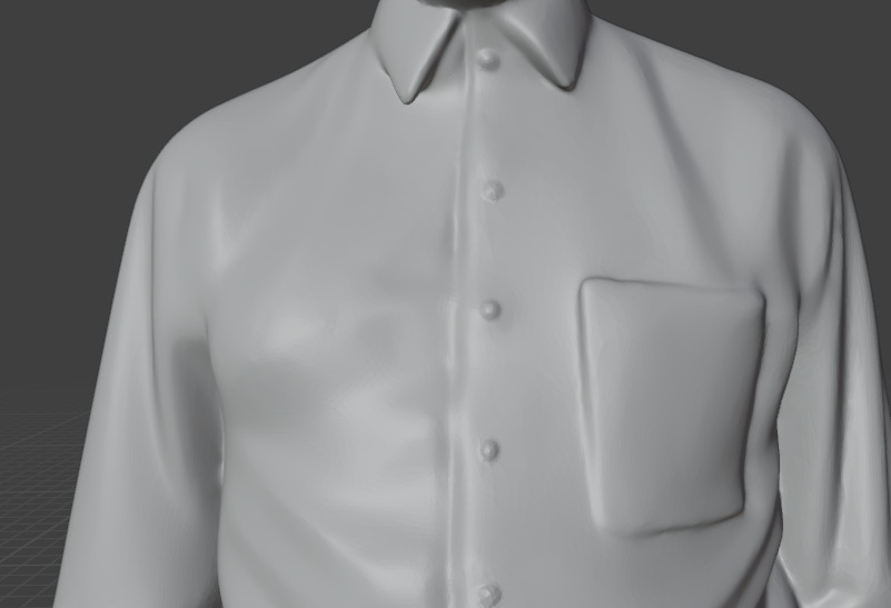 David Lynch 3D print model_22