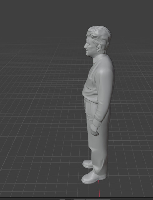 David Lynch 3D print model_4