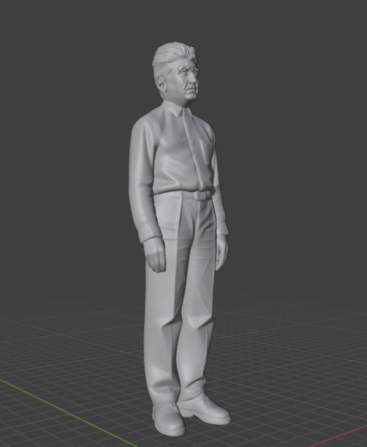 David Lynch 3D print model_30