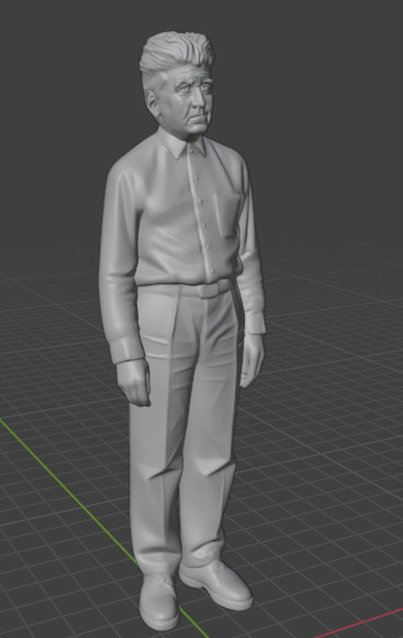 David Lynch 3D print model_29