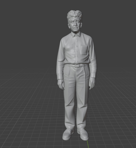 David Lynch 3D print model_1