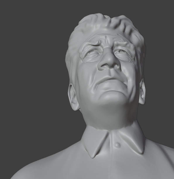 David Lynch 3D print model_20