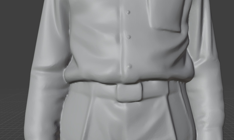 David Lynch 3D print model_15