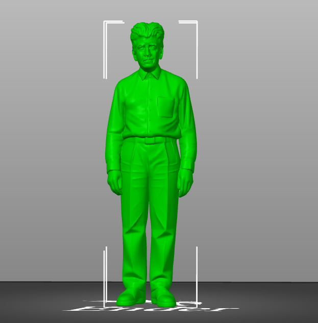 David Lynch 3D print model_24