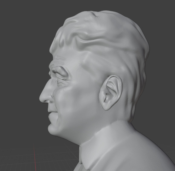 David Lynch 3D print model_27
