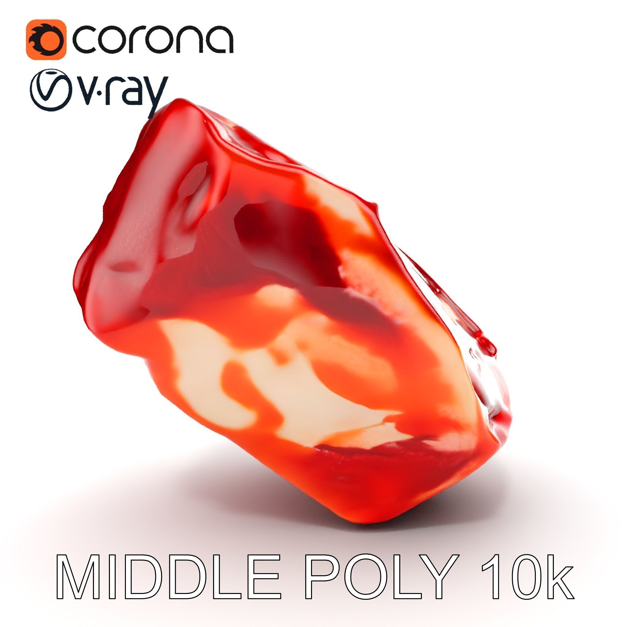 Raw Meat D Model Pack for Realistic Rendering Low-poly 3D model_20