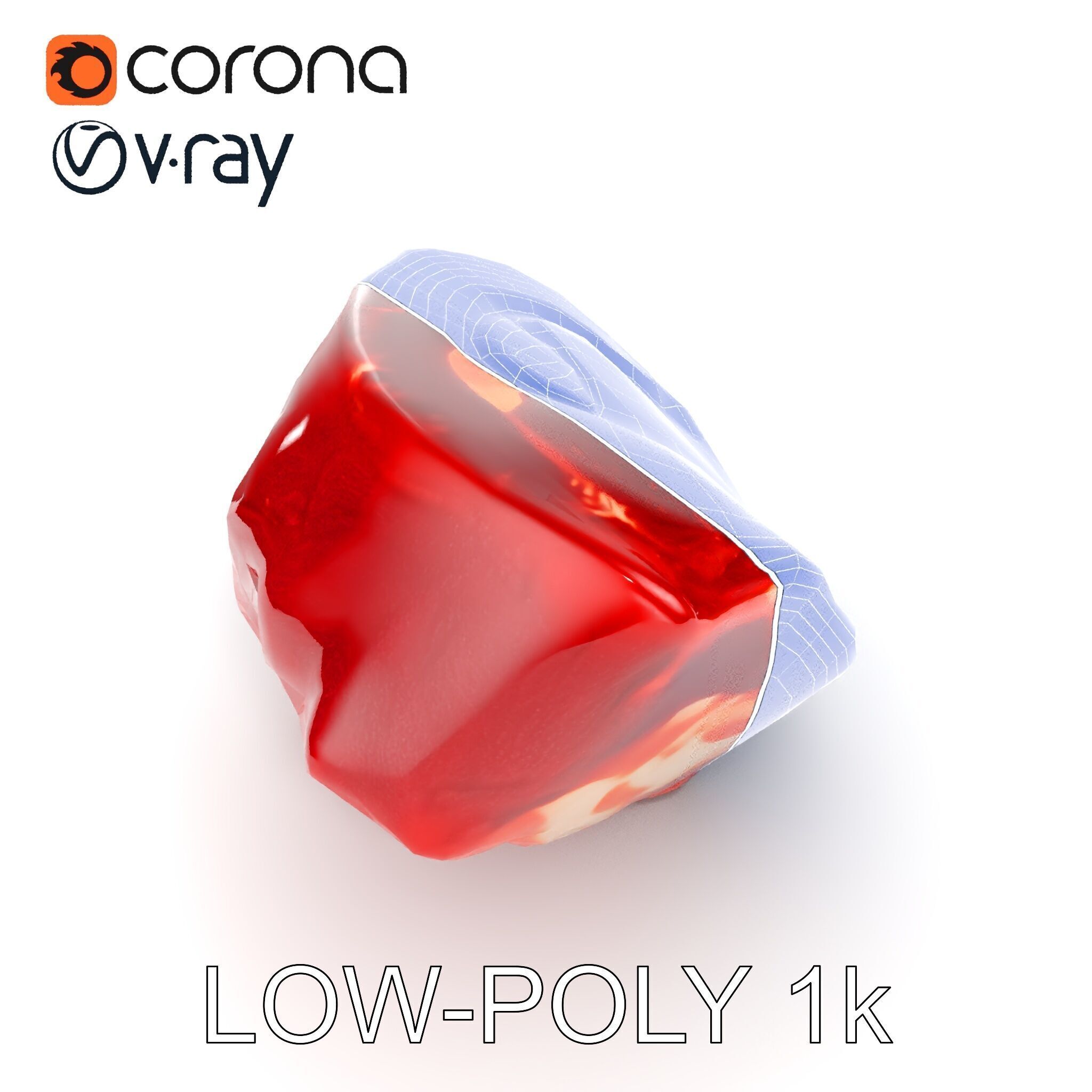 Raw Meat D Model Pack for Realistic Rendering Low-poly 3D model_29