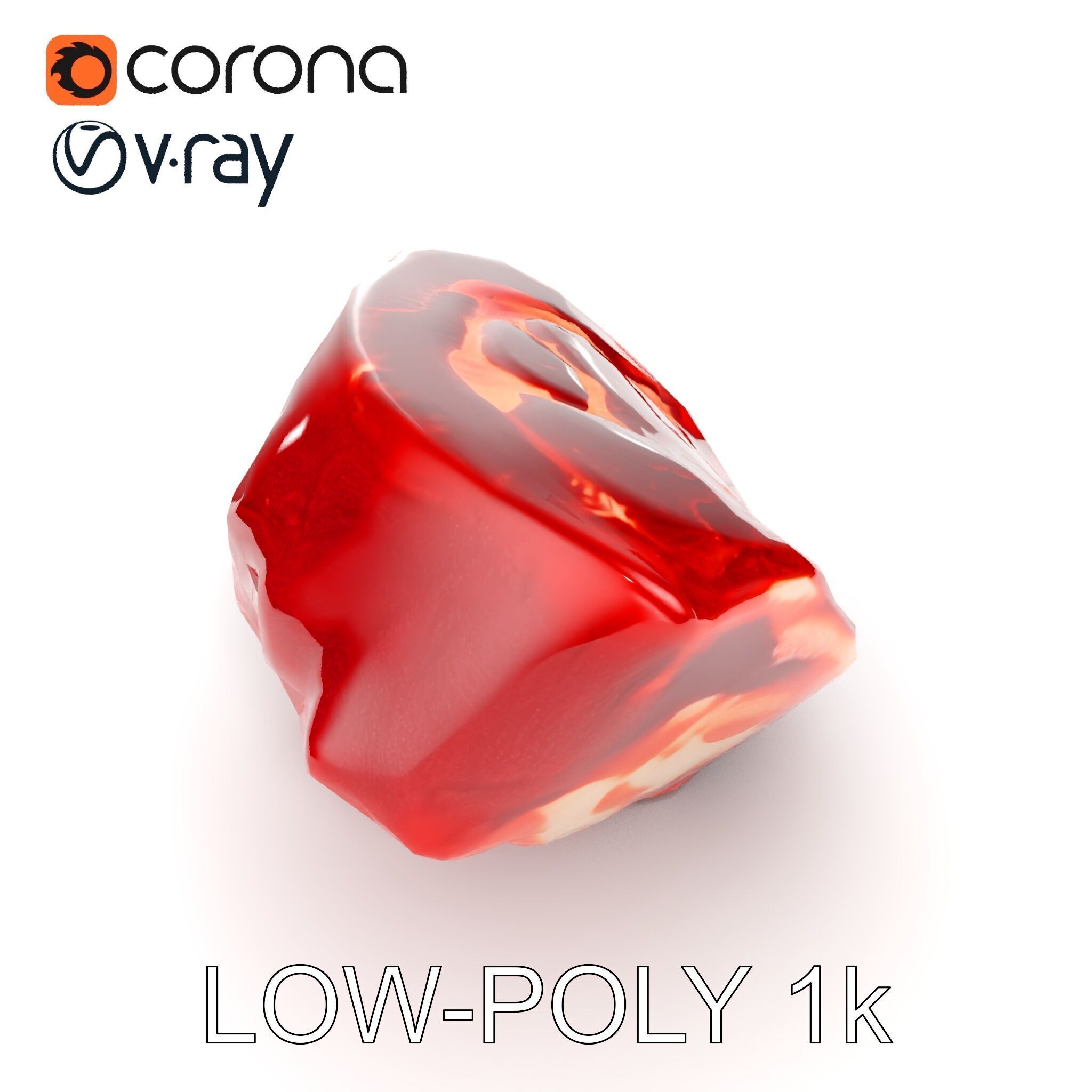 Raw Meat D Model Pack for Realistic Rendering Low-poly 3D model_10