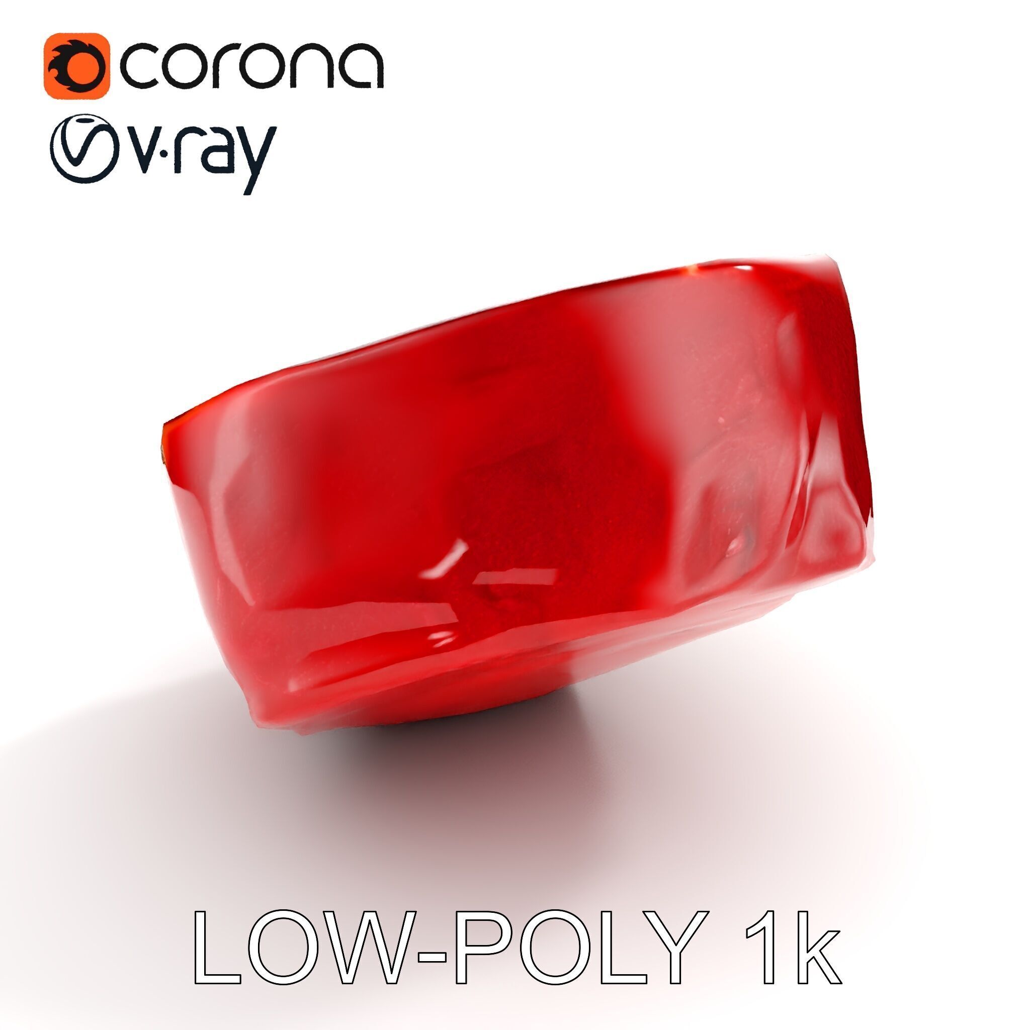 Raw Meat D Model Pack for Realistic Rendering Low-poly 3D model_27