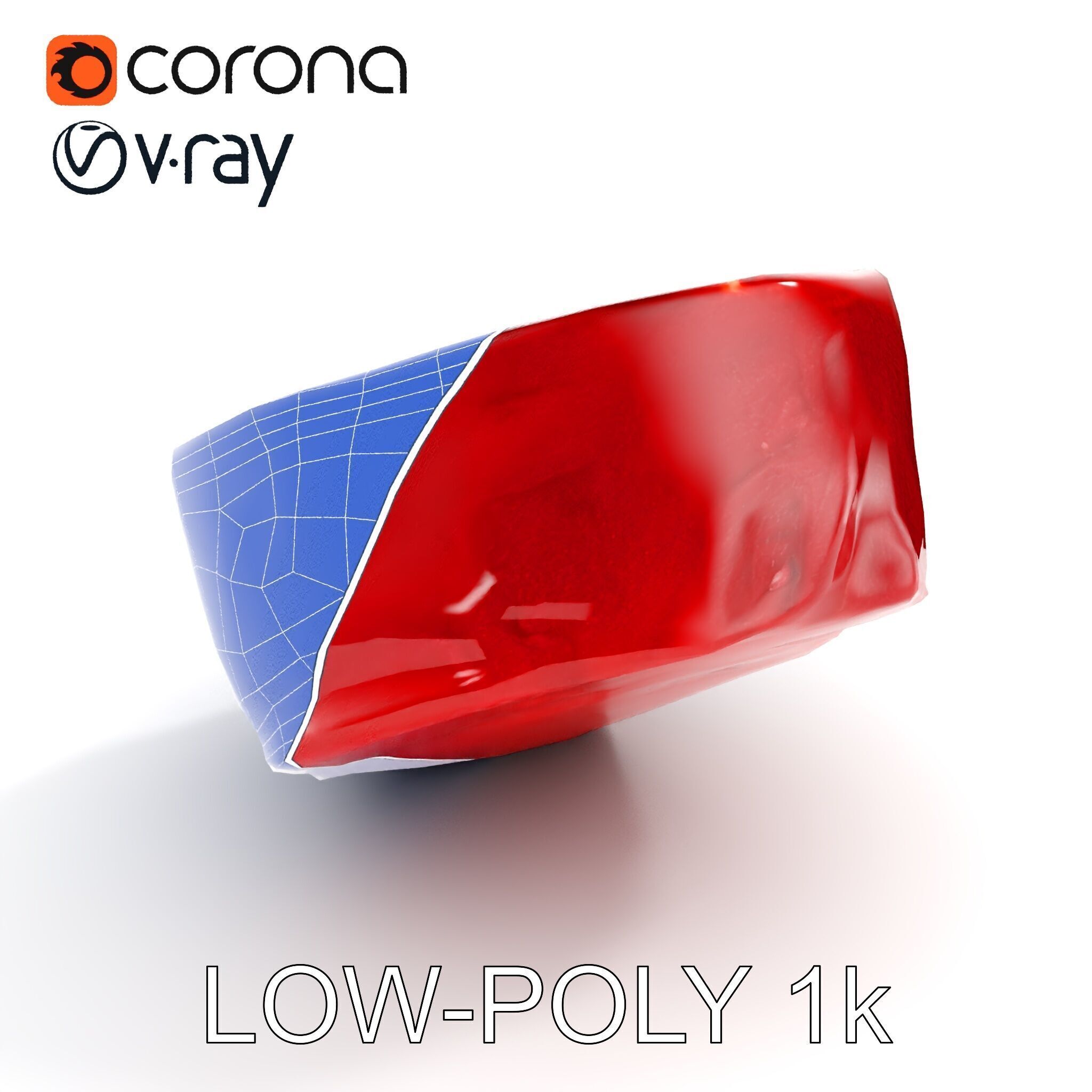 Raw Meat D Model Pack for Realistic Rendering Low-poly 3D model_18