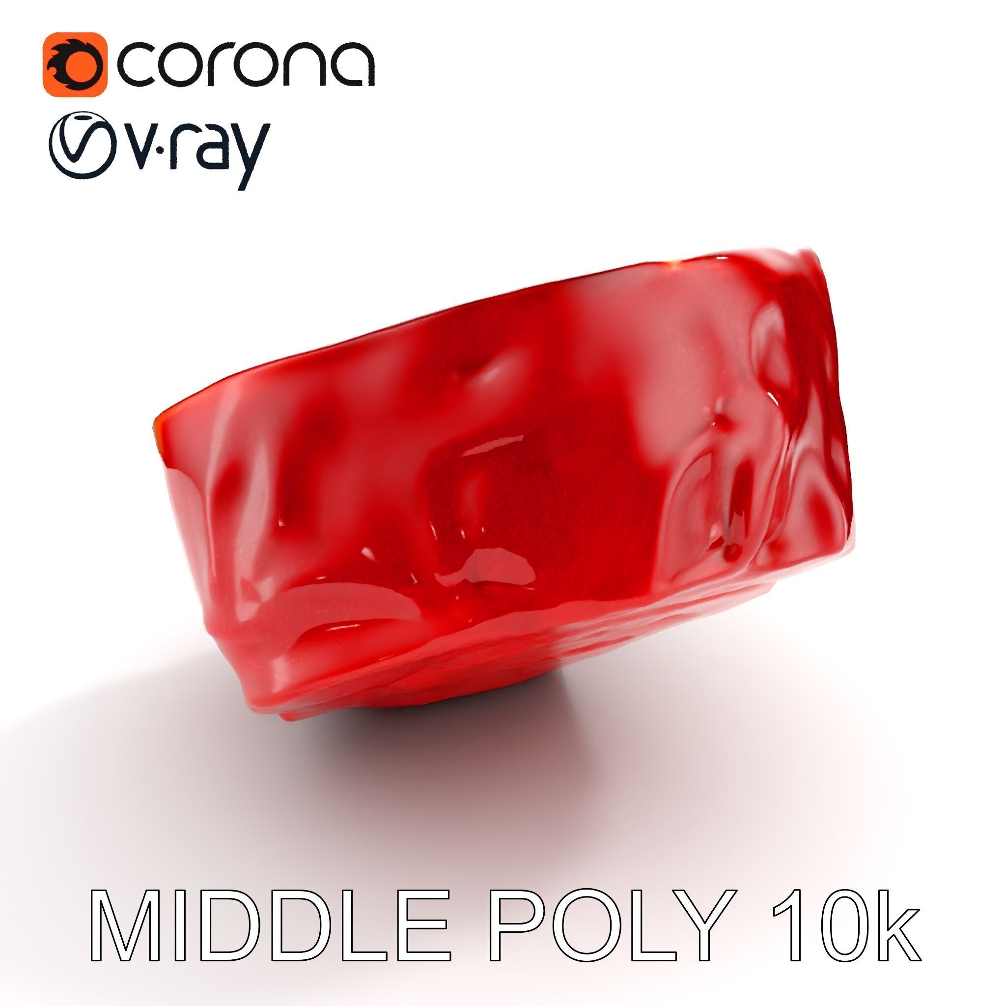 Raw Meat D Model Pack for Realistic Rendering Low-poly 3D model_9