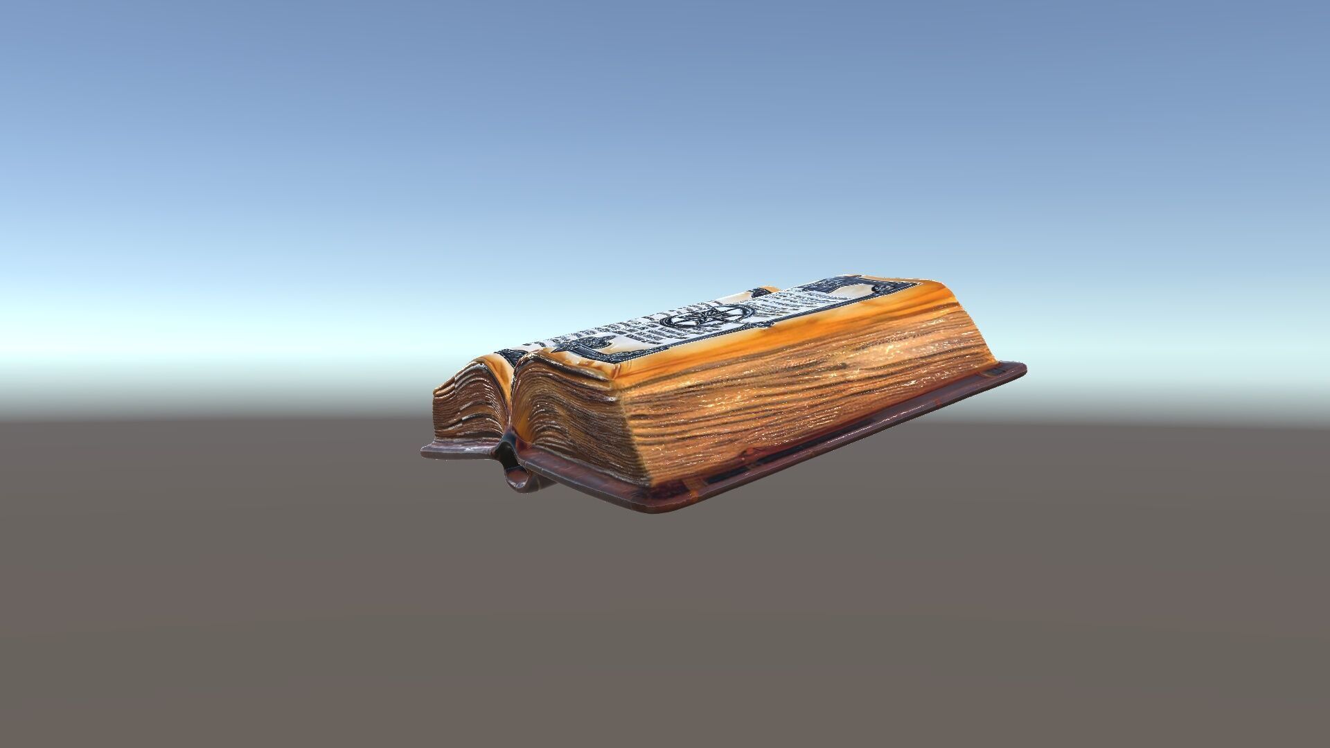 Ancient Book with Mystical Symbols Model Pack Low-poly 3D model_34