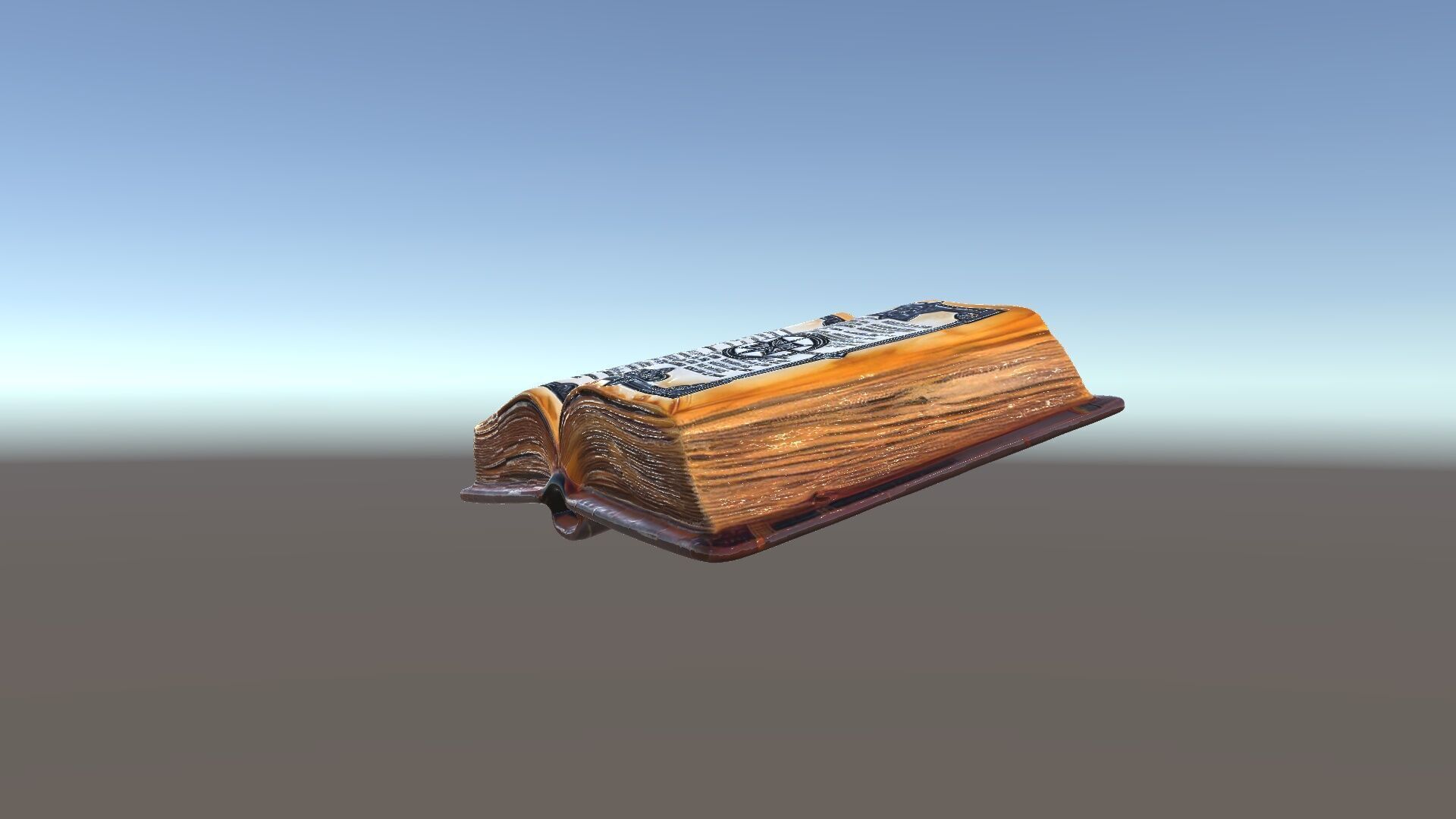 Ancient Book with Mystical Symbols Model Pack Low-poly 3D model_6