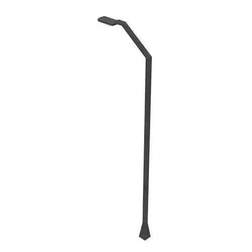 Street Furniture - Outdoor Lighting - Street Lamp I Low-poly 3D model
