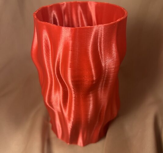 Rippled Side Vase 3D print model