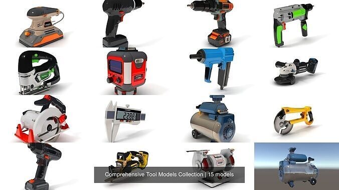Comprehensive Tool Models Collection 