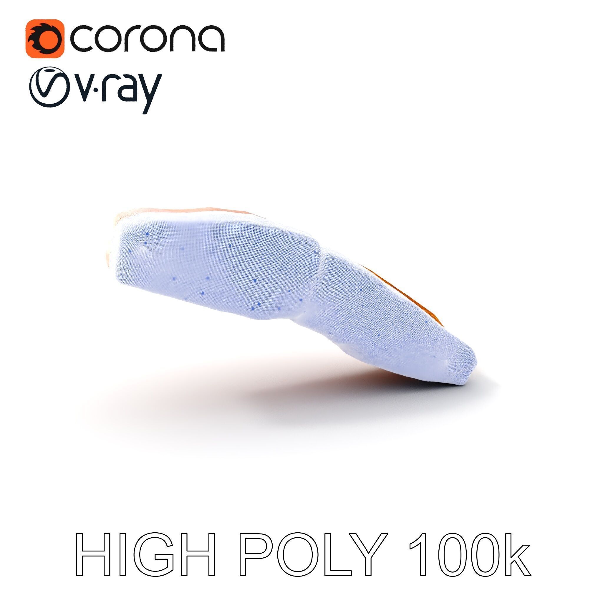 Salmon Fillet D Model Pack Low-poly 3D model_5