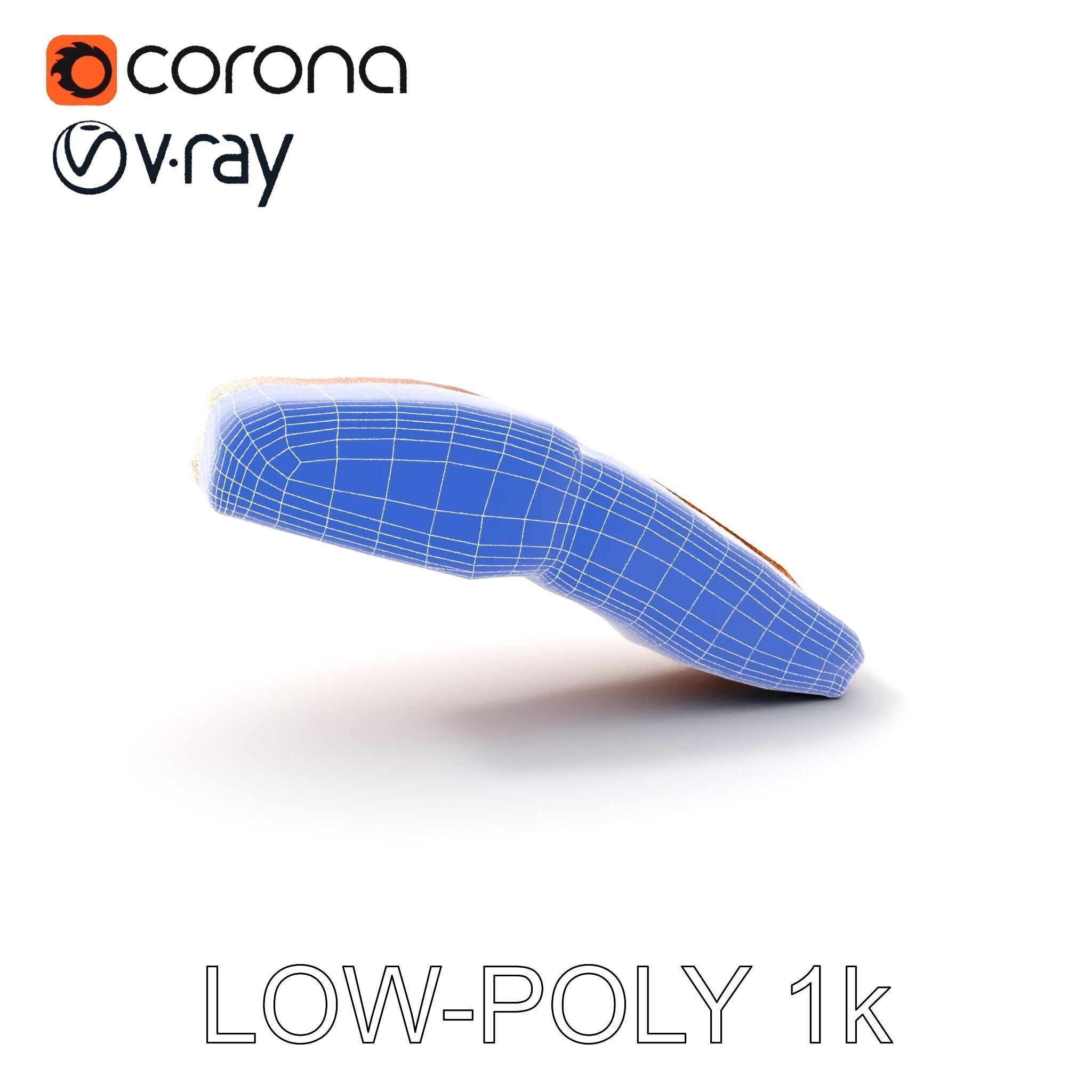 Salmon Fillet D Model Pack Low-poly 3D model_29