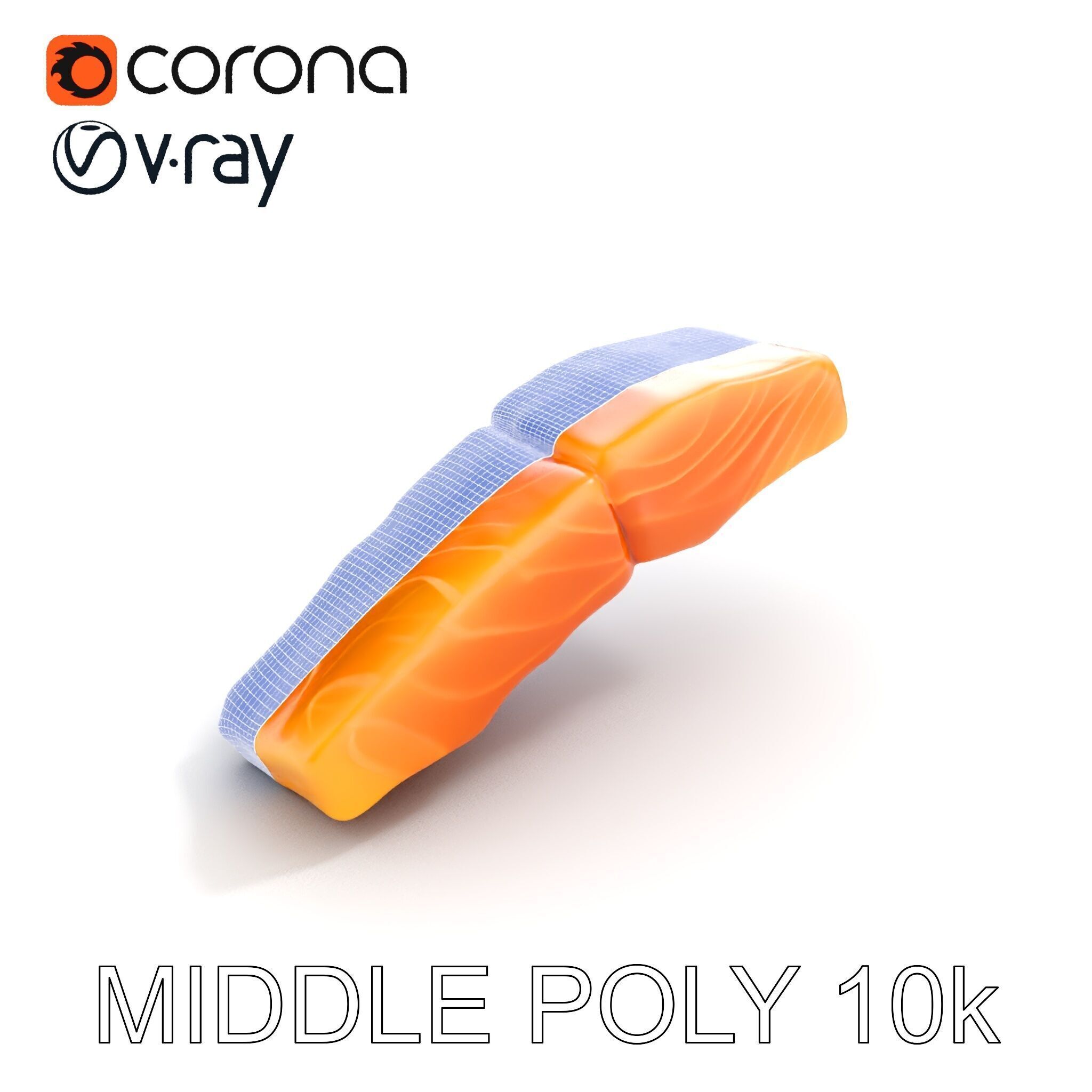 Salmon Fillet D Model Pack Low-poly 3D model_25