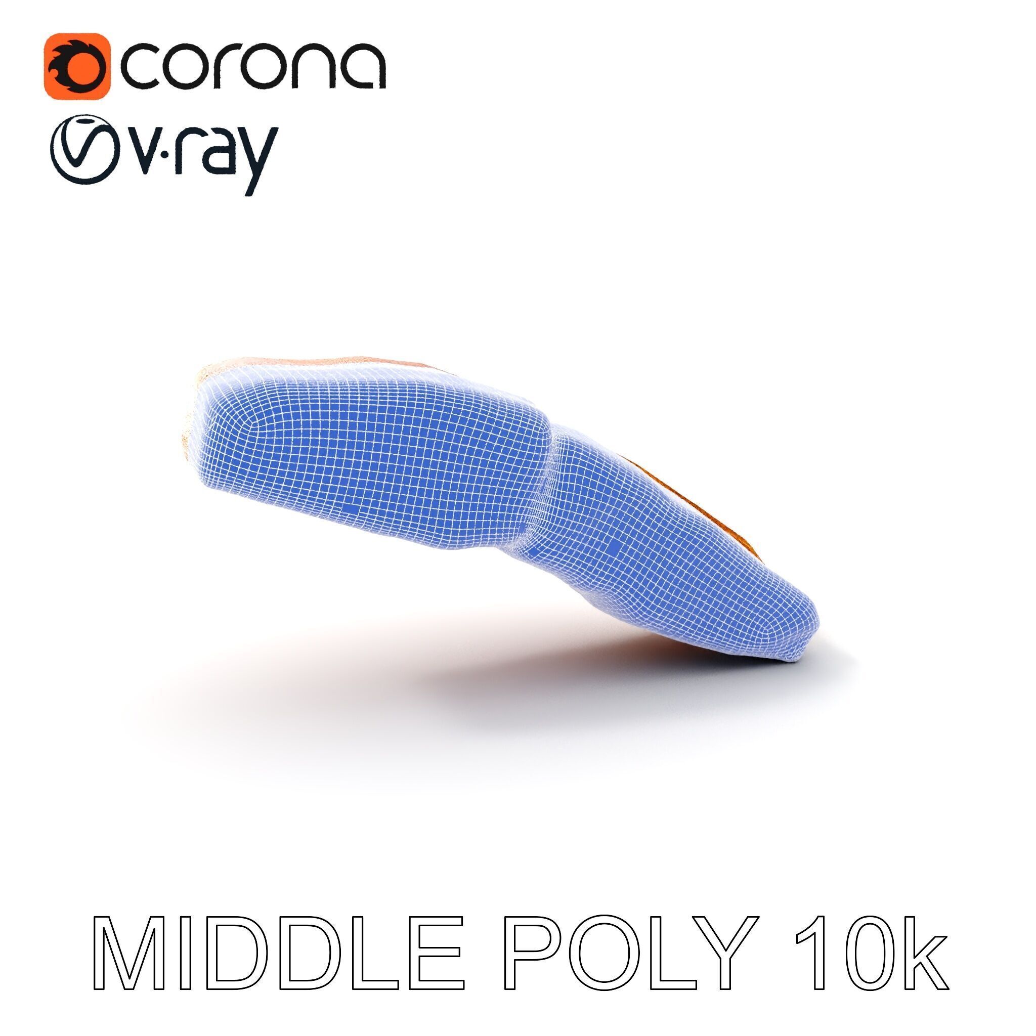 Salmon Fillet D Model Pack Low-poly 3D model_14