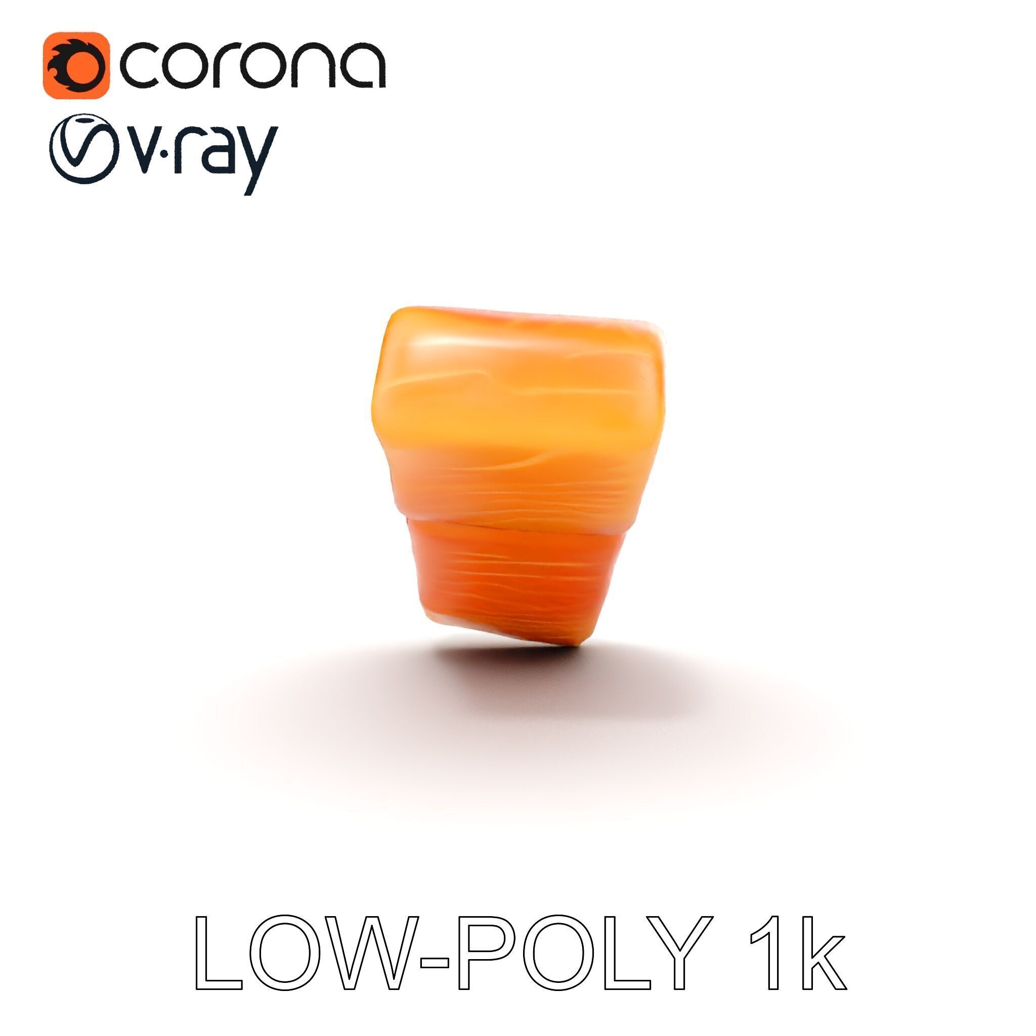 Salmon Fillet D Model Pack Low-poly 3D model_20