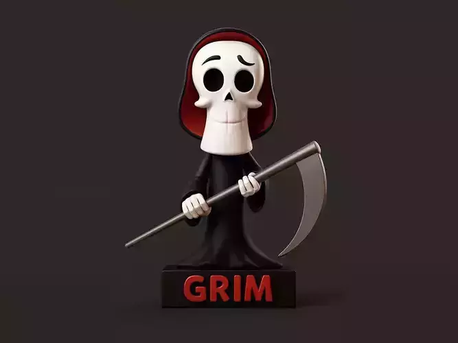 The Grim Adventures of Billy and Mandy 3D print model
