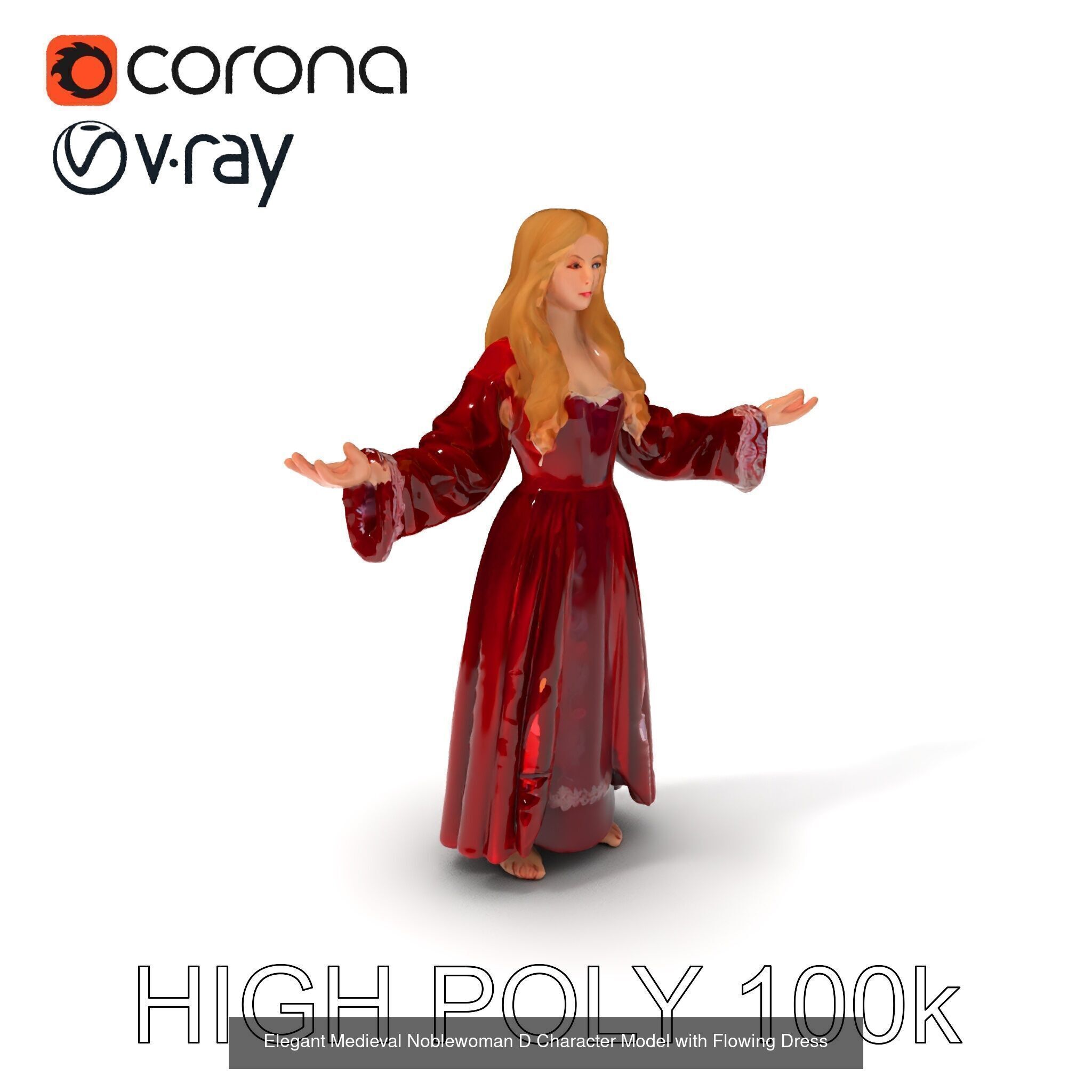Diverse Character Models Pack 3D Model Collection_37