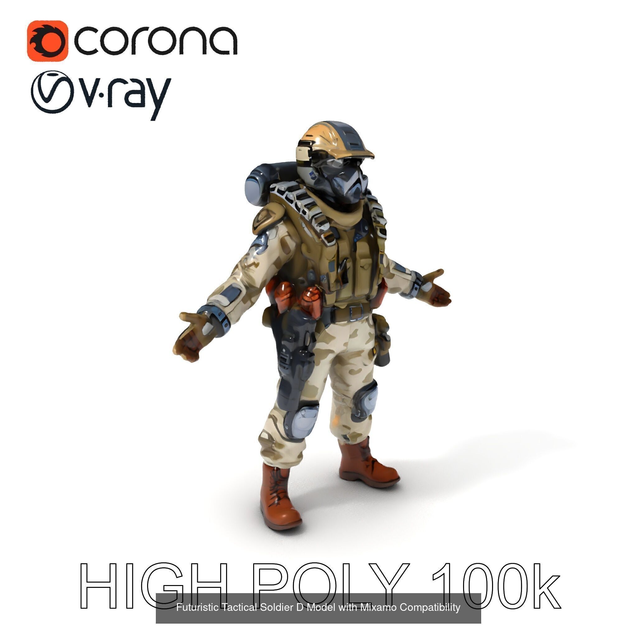 Diverse Character Models Pack 3D Model Collection_30