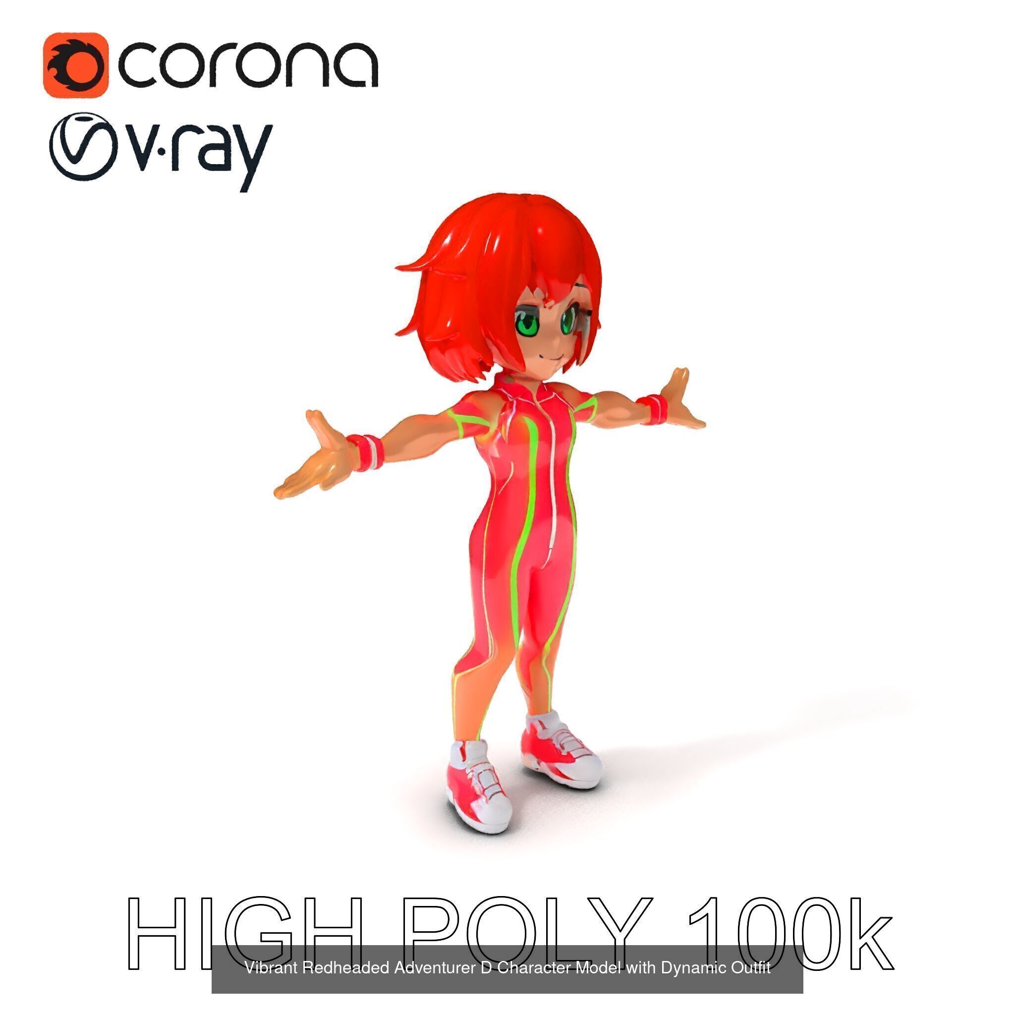Diverse Character Models Pack 3D Model Collection_51